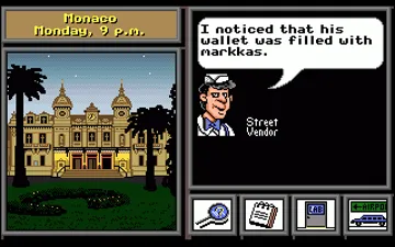 Where in Europe is Carmen Sandiego_Disk1 screen shot game playing